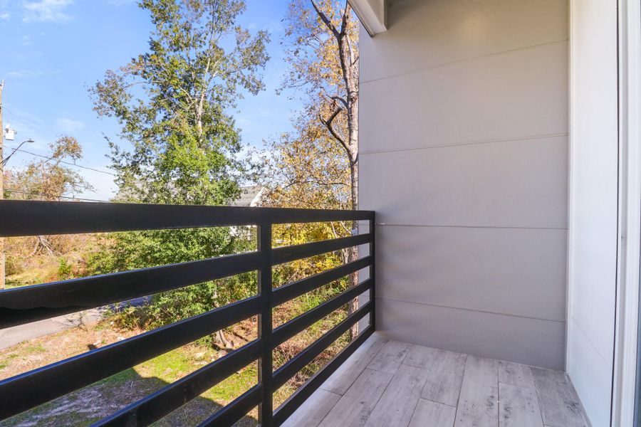 Exterior details and patio area of a home in , Houston (Image 4).