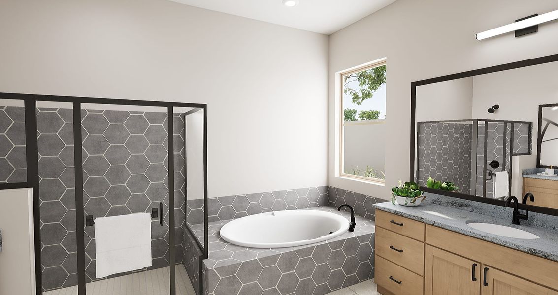 Furnished interior view inside a new home in Blossom Rock, Apache Junction (Image 10). Furnished interior view inside a new home in Blossom Rock, Apache Junction (Image 10).