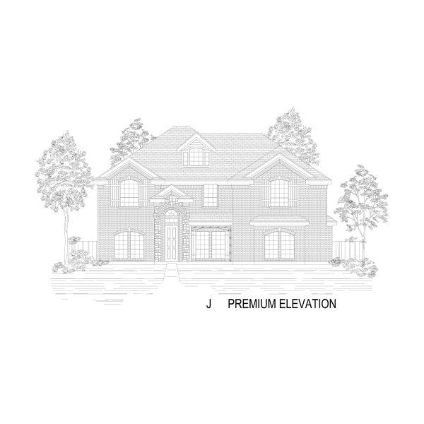 Representative rendering of the exterior for the Stonehaven 2FS by First Texas Homes (Image 19). Representative rendering of the exterior for the Stonehaven 2FS by First Texas Homes (Image 19).