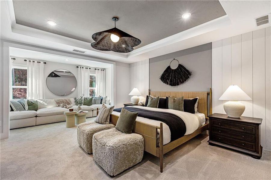 Furnished interior view inside a new home in Ashworth Estates, Powder Springs (Image 9).