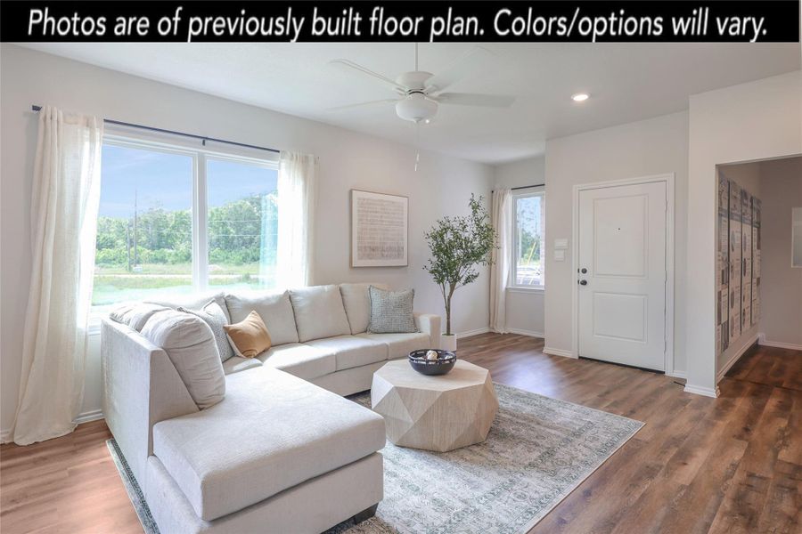 Furnished interior view inside a new home in The Enclave at Spring Branch, Montgomery (Image 7).