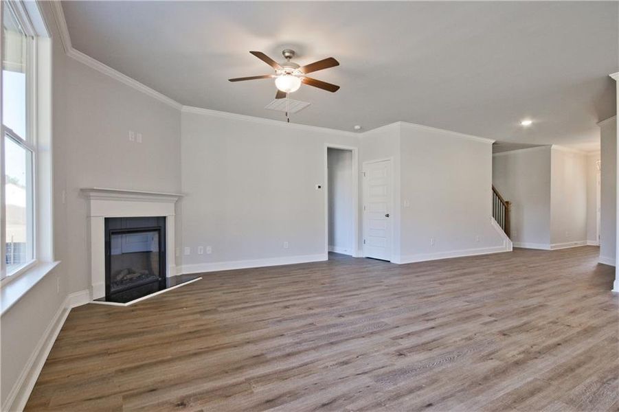 Spacious, unfurnished interior of a new home in Highland Park, Stonecrest (Image 37).