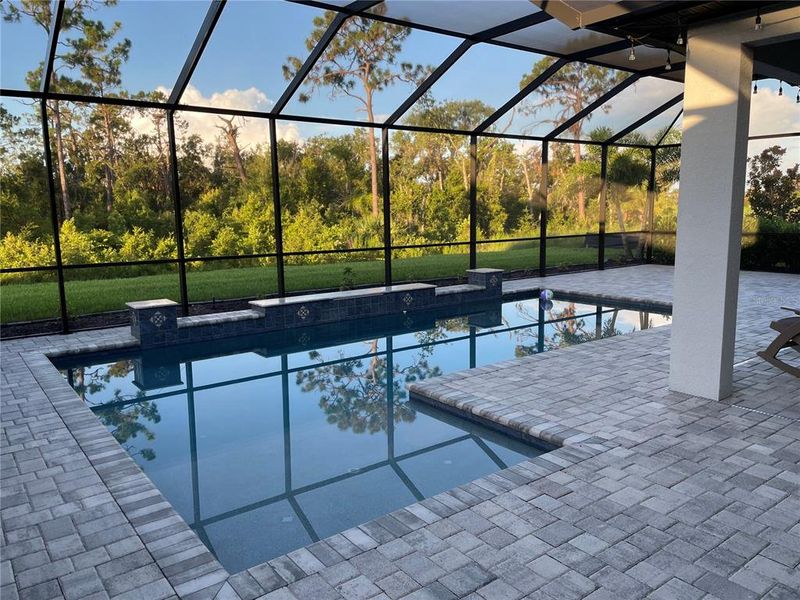 Exterior details and patio area of a home in , Parrish (Image 4). Exterior details and patio area of a home in , Parrish (Image 4).