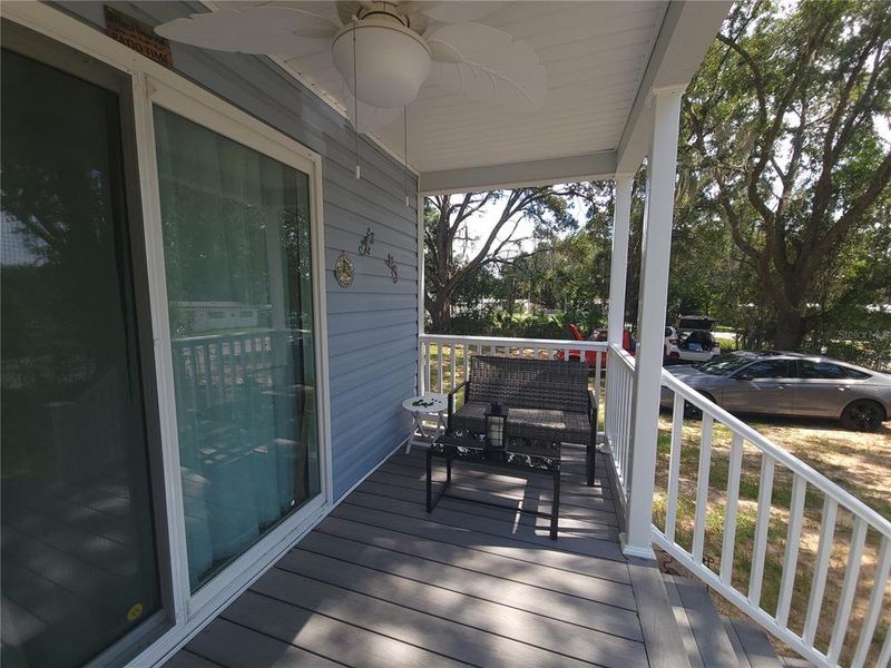 Exterior details and patio area of a home in , Ocklawaha (Image 1). Exterior details and patio area of a home in , Ocklawaha (Image 1).