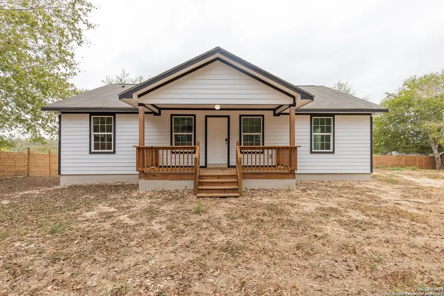 Front exterior of a new home in , Gonzales, TX, highlighting curb appeal (Image 1). Front exterior of a new home in , Gonzales, TX, highlighting curb appeal (Image 1).
