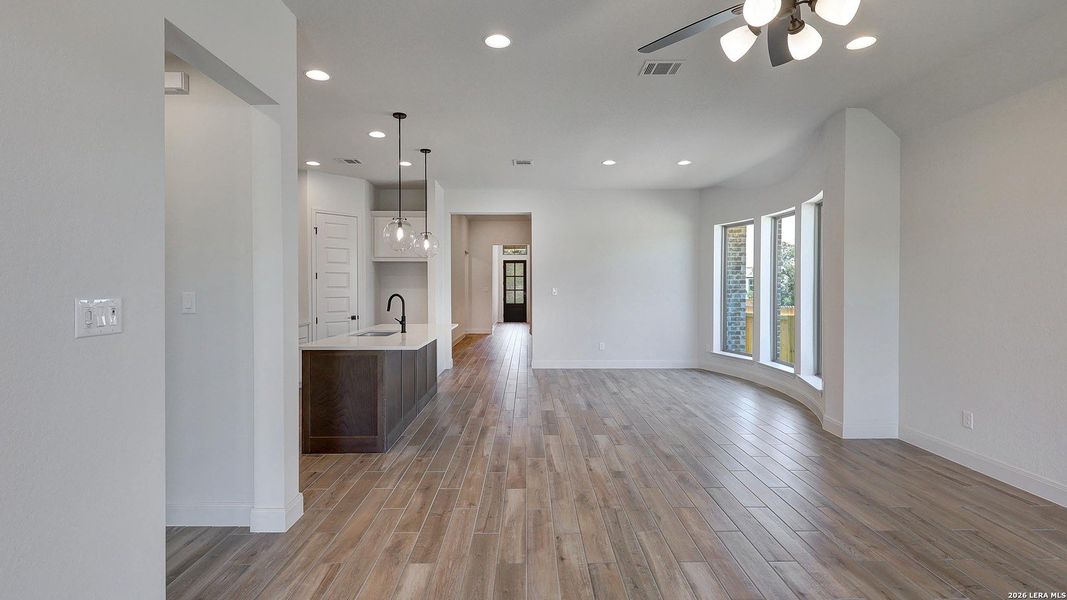 Spacious, unfurnished interior of a new home in Kallison Ranch, San Antonio (Image 22).