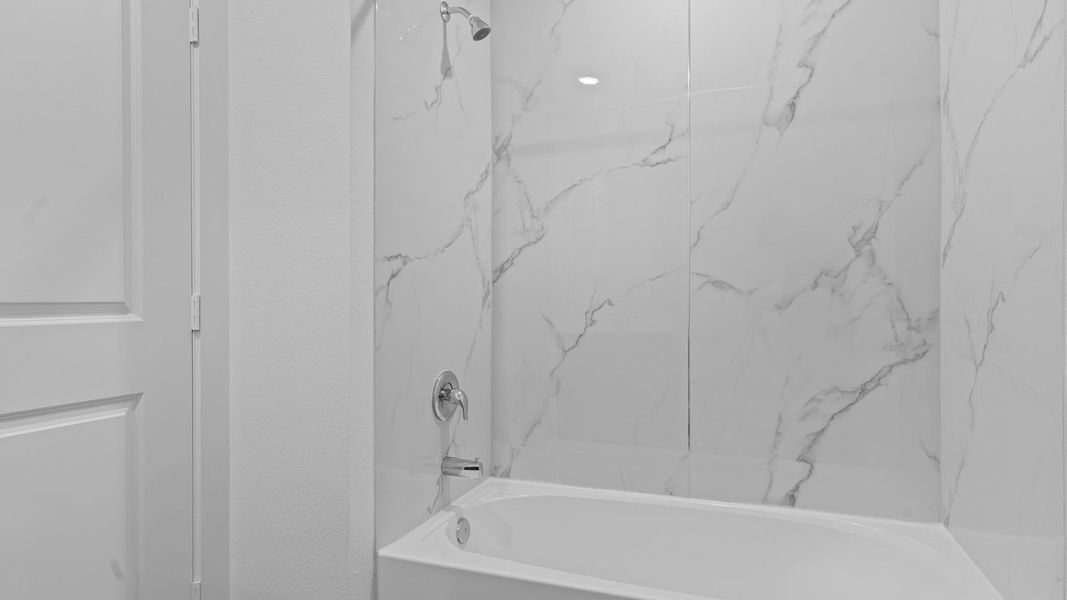 Furnished interior view inside a new home in Evergreen, Rosenberg (Image 11). Furnished interior view inside a new home in Evergreen, Rosenberg (Image 11).