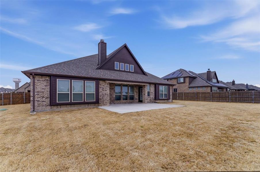 Exterior details and patio area of a home in , Godley (Image 3).