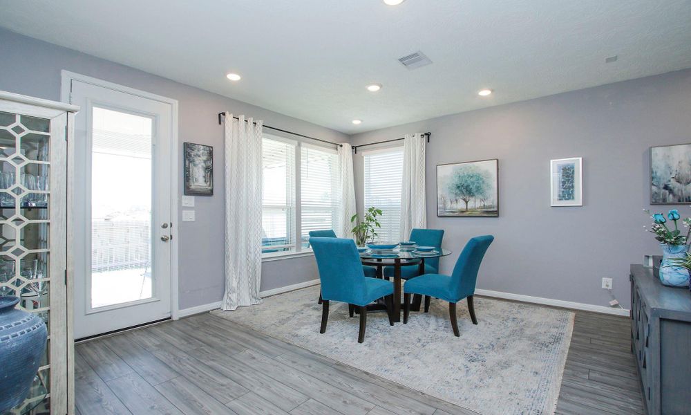 Furnished interior view inside a new home in , Magnolia (Image 14).