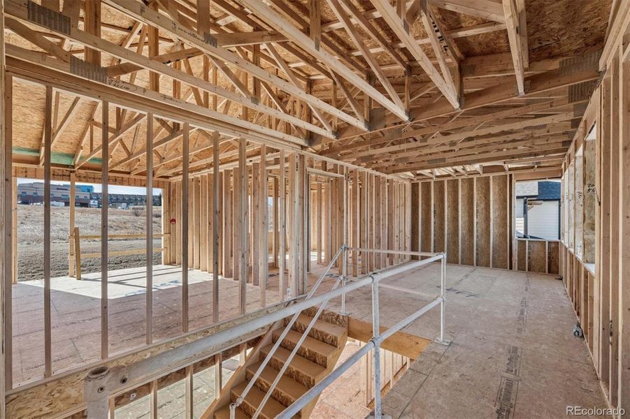 In-progress construction of a new home in , Louisville, CO (Image 29).