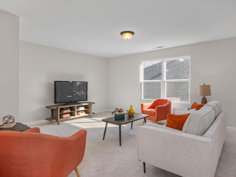 Furnished interior view inside a new home in Woodland Crossing, Zebulon (Image 18).