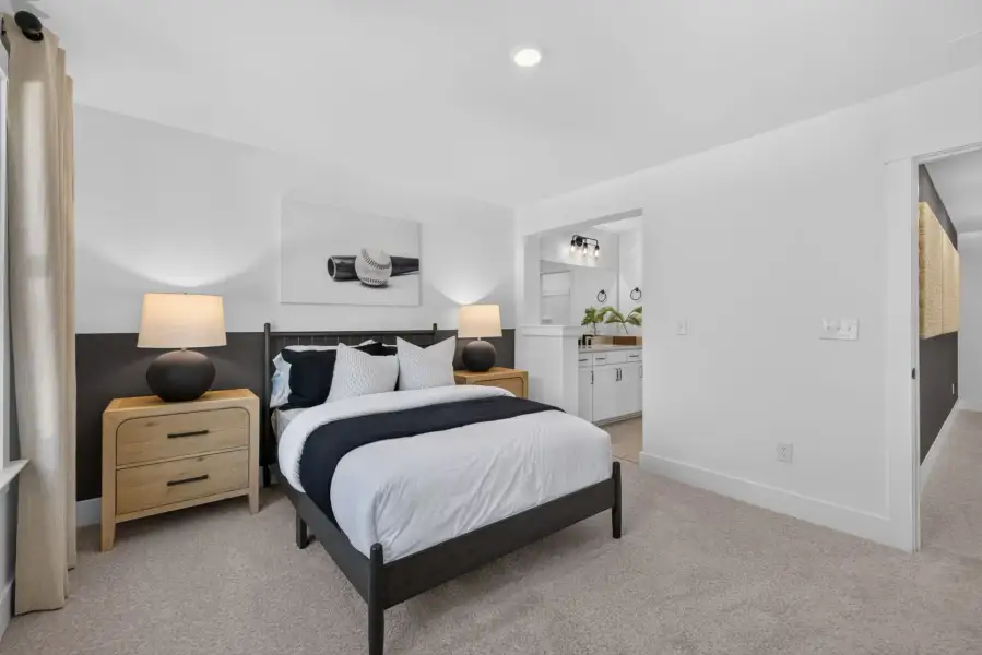 Representative furnished interior of a home built from the Roseland by Pulte Homes in Windsor Court, Fayetteville (Image 42).