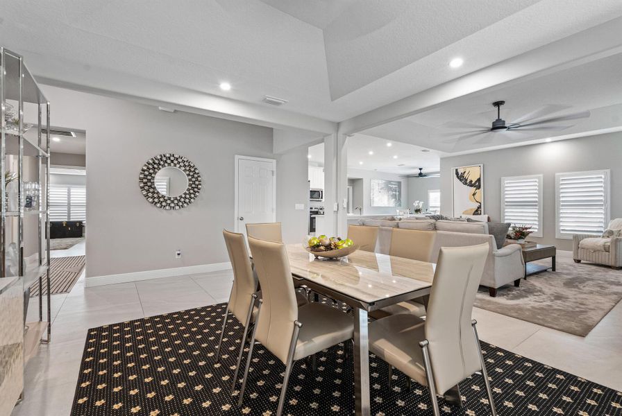 Furnished interior view inside a new home in Grande Hammock, Vero Beach (Image 47). Furnished interior view inside a new home in Grande Hammock, Vero Beach (Image 47).