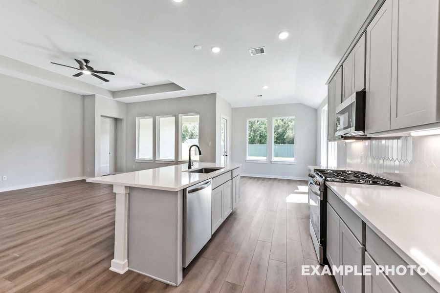 Representative furnished interior of a home built from the The Sequoia by Davidson Homes LLC in Sundance Cove, Crosby (Image 11).