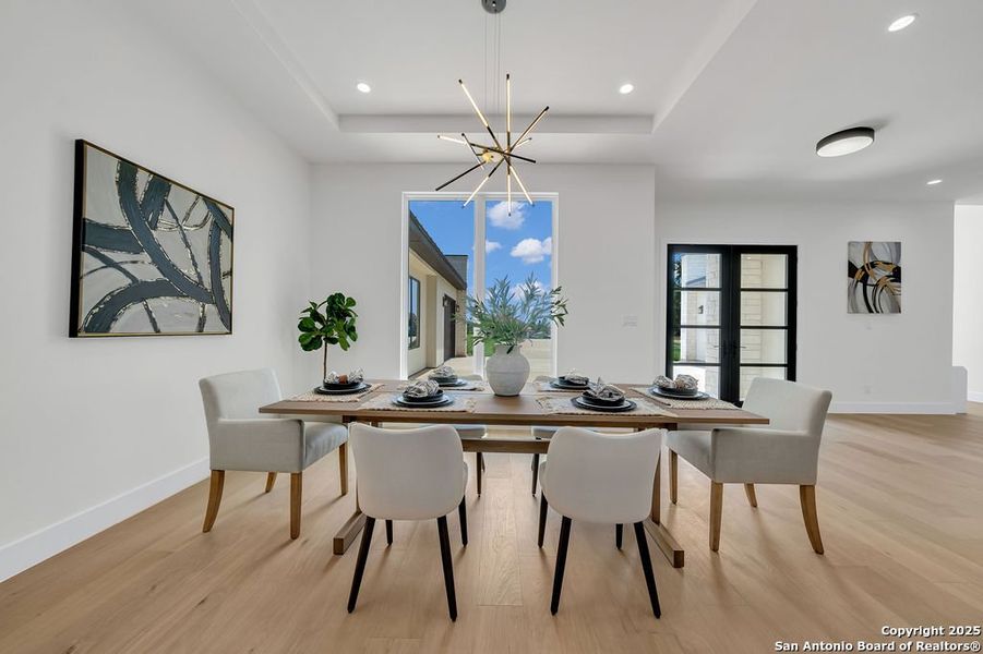 Furnished interior view inside a new home in , San Antonio (Image 30). Furnished interior view inside a new home in , San Antonio (Image 30).