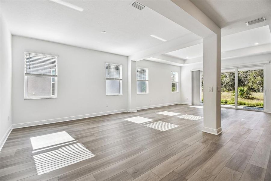 Spacious, unfurnished interior of a new home in Creeks Edge at Twin Rivers, Parrish (Image 79).