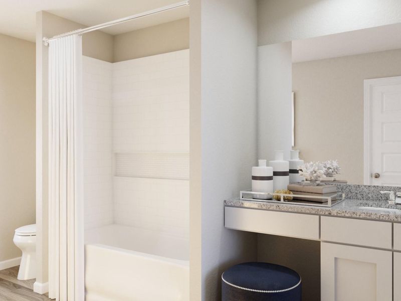 Photos are a representation of the floor plan. Options and interior selections will vary.