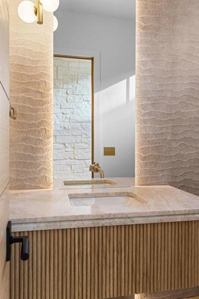 Close-up of interior finishes inside a home in , Atlanta (Image 19).