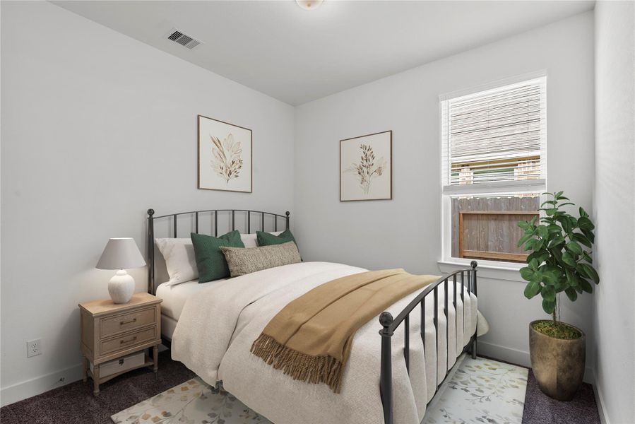 Furnished interior view inside a new home in Emory Glen, Magnolia (Image 8).