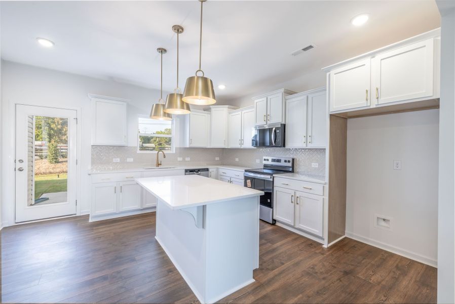 Furnished interior view inside a new home in Morrow Brook, Albemarle (Image 5).