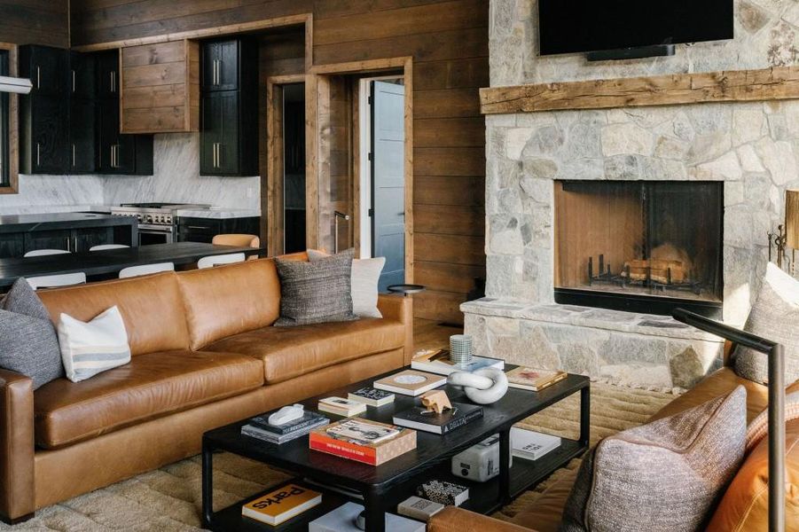 Furnished interior view inside a new home in , Mineral Bluff (Image 42).
