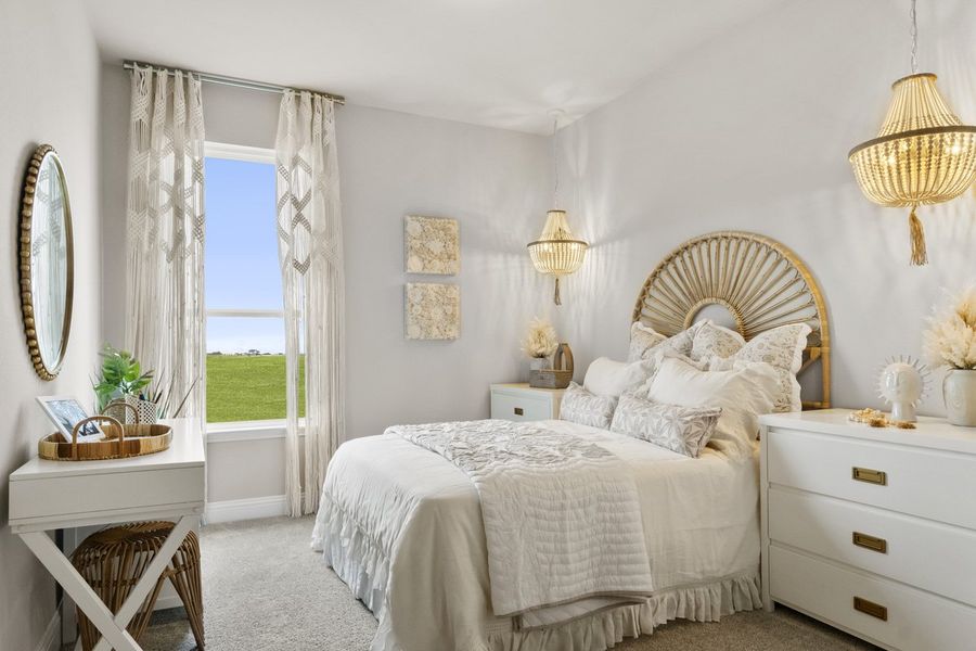 Furnished interior view inside a new home in The Preserve Estates, Justin (Image 10). Furnished interior view inside a new home in The Preserve Estates, Justin (Image 10).