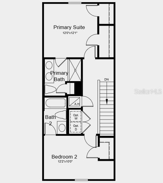 2D floor plan layout of this home in Southloch, Mount Dora, FL (Image 3). 2D floor plan layout of this home in Southloch, Mount Dora, FL (Image 3).