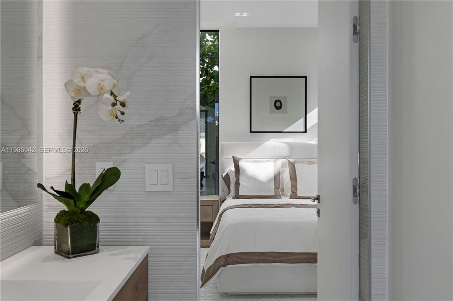 Furnished interior view inside a new home in , Hallandale Beach (Image 37).