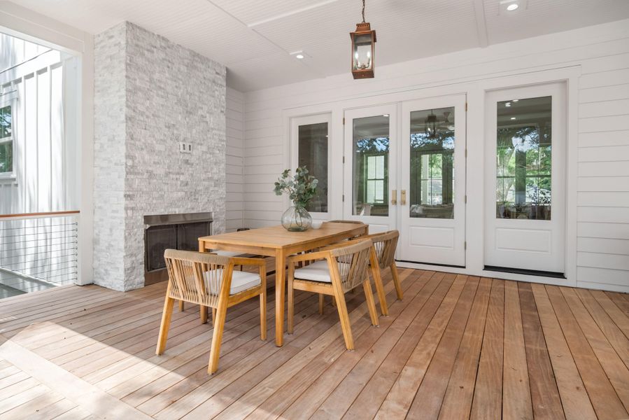 Furnished interior view inside a new home in , Mount Pleasant (Image 39).