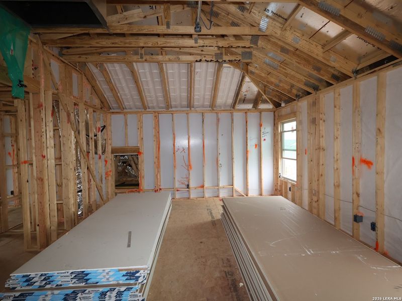 In-progress construction of a new home in Paloma Park, Converse, TX (Image 36).