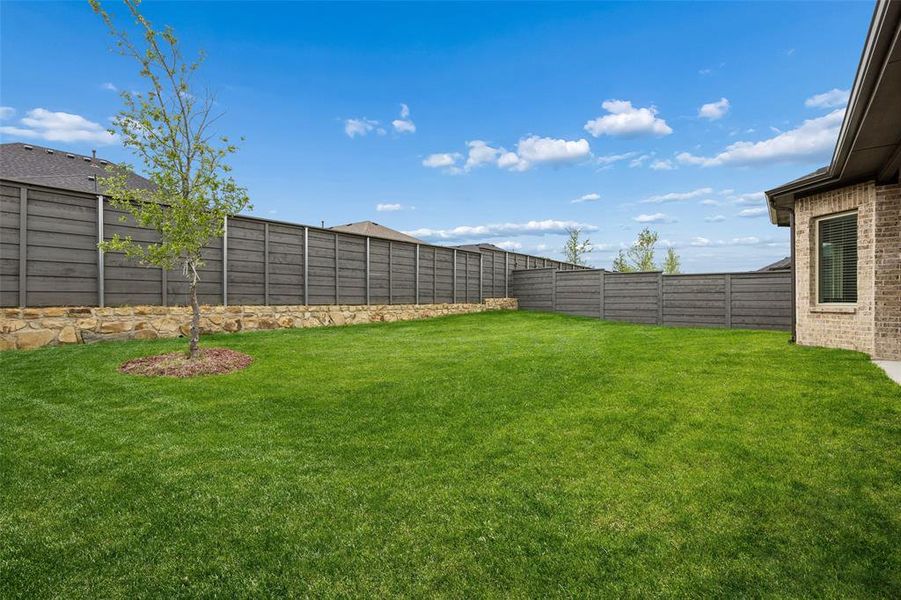 Exterior details and patio area of a home in , Little Elm (Image 4).