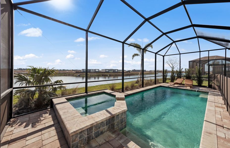 Representative exterior details of a home built from the Prestige by Del Webb in Del Webb Catalina, Lakewood Ranch (Image 30).