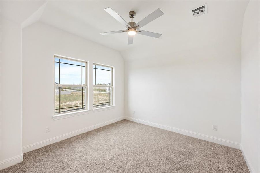 Spacious, unfurnished interior of a new home in Painted Tree Woodland District 50, McKinney (Image 16). Spacious, unfurnished interior of a new home in Painted Tree Woodland District 50, McKinney (Image 16).