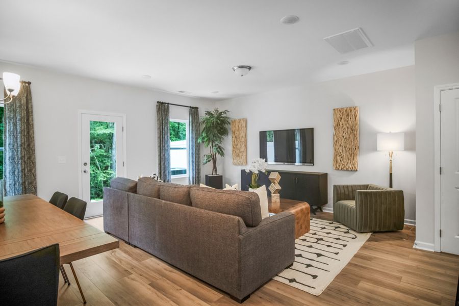 Furnished interior view inside a new home in Ironhorse, Dickson (Image 9).