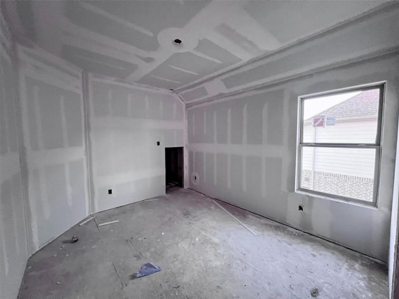 Actual progress of your home.