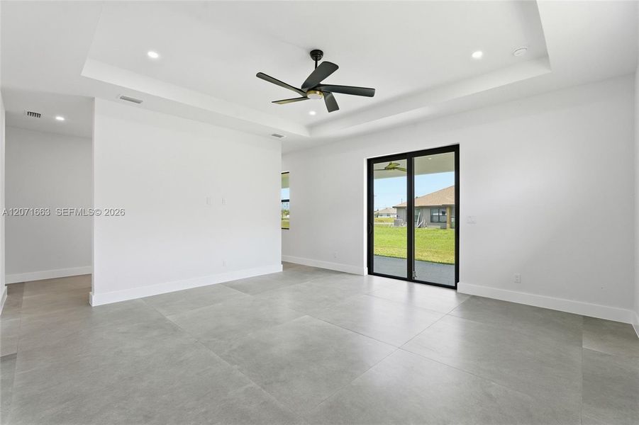 Spacious, unfurnished interior of a new home in , Cape Coral (Image 14). Spacious, unfurnished interior of a new home in , Cape Coral (Image 14).