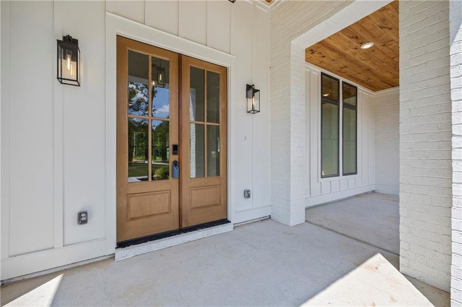 Exterior details and patio area of a home in , Covington (Image 39).
