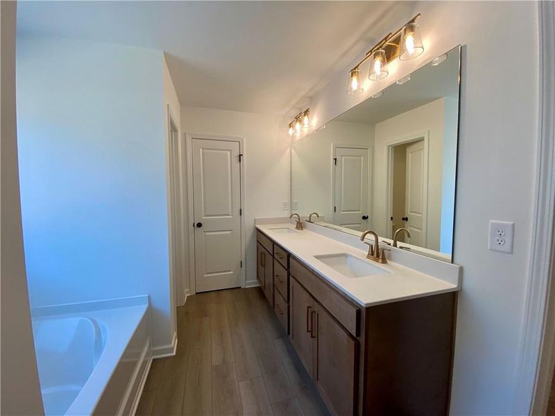 Furnished interior view inside a new home in Arbors at Richland Creek, Buford (Image 5).