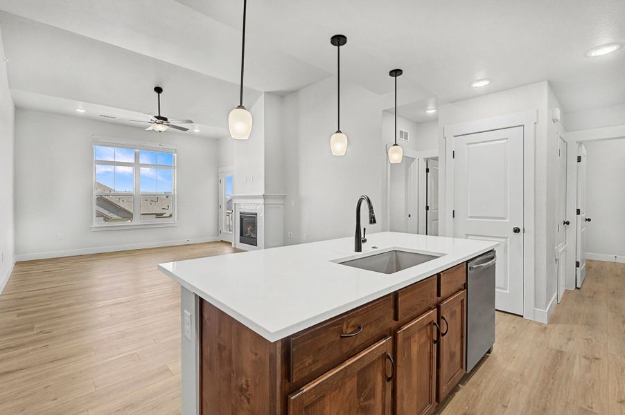 Representative furnished interior of a home built from the The Princeton by Landmark Homes in The Lakes at Centerra, Loveland (Image 3). Representative furnished interior of a home built from the The Princeton by Landmark Homes in The Lakes at Centerra, Loveland (Image 3).