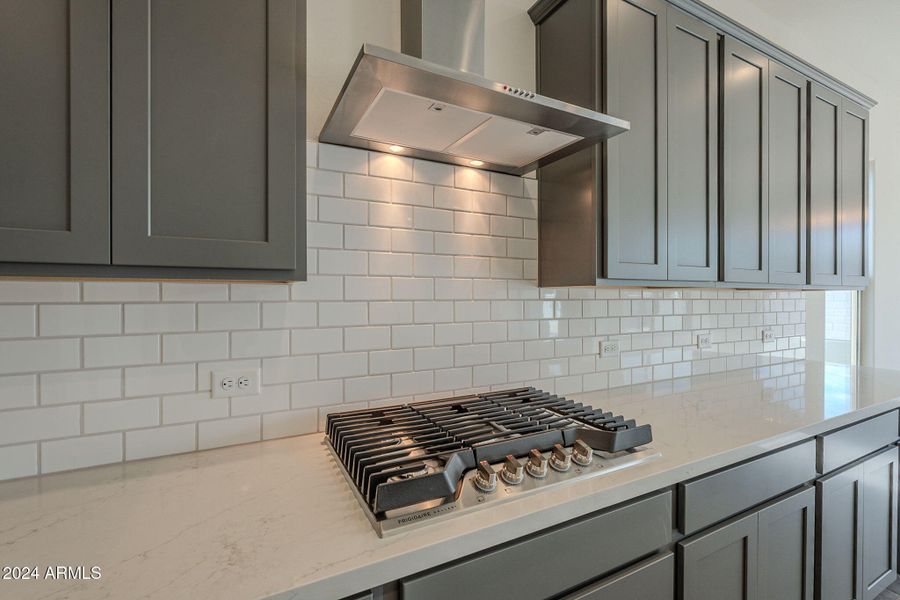 Range Hood and Cooktop