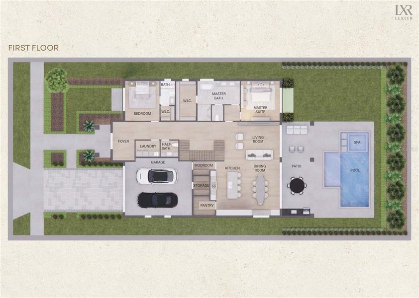 2D floor plan layout of this home in , Orlando, FL (Image 5). 2D floor plan layout of this home in , Orlando, FL (Image 5).