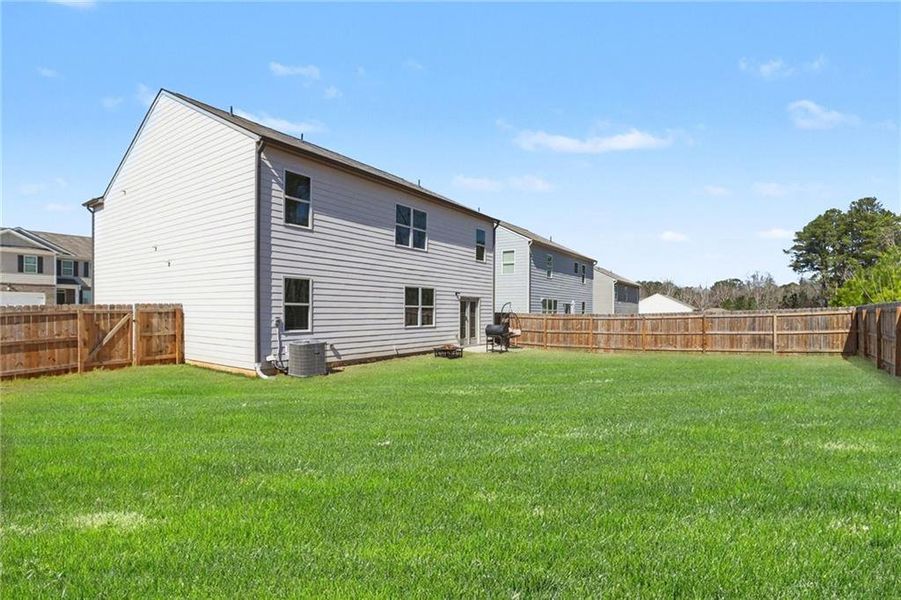 Exterior details and patio area of a home in , Dallas (Image 35). Exterior details and patio area of a home in , Dallas (Image 35).