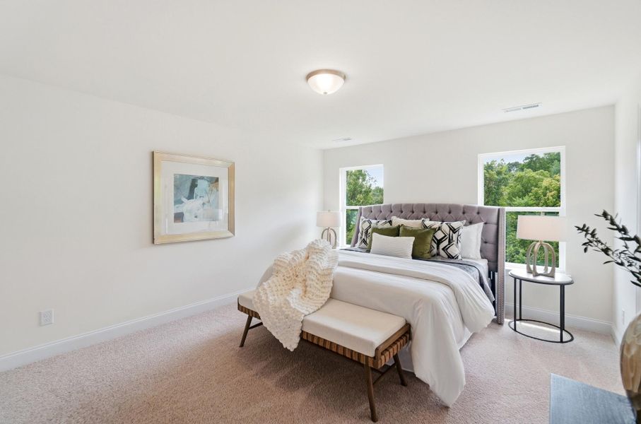 Furnished interior view inside a new home in Ashton Park, Monroe (Image 19).