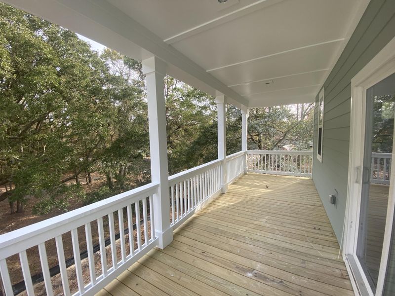 Exterior details and patio area of a home in Mount Pleasant Homes, Mount Pleasant (Image 7). Exterior details and patio area of a home in Mount Pleasant Homes, Mount Pleasant (Image 7).