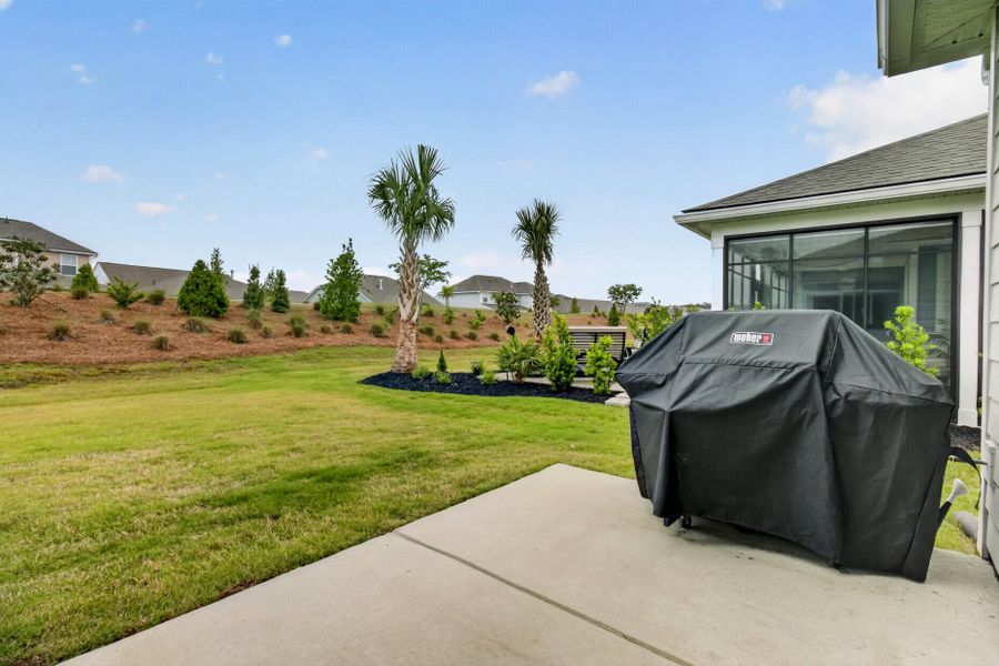 Exterior details and patio area of a home in , Summerville (Image 26).