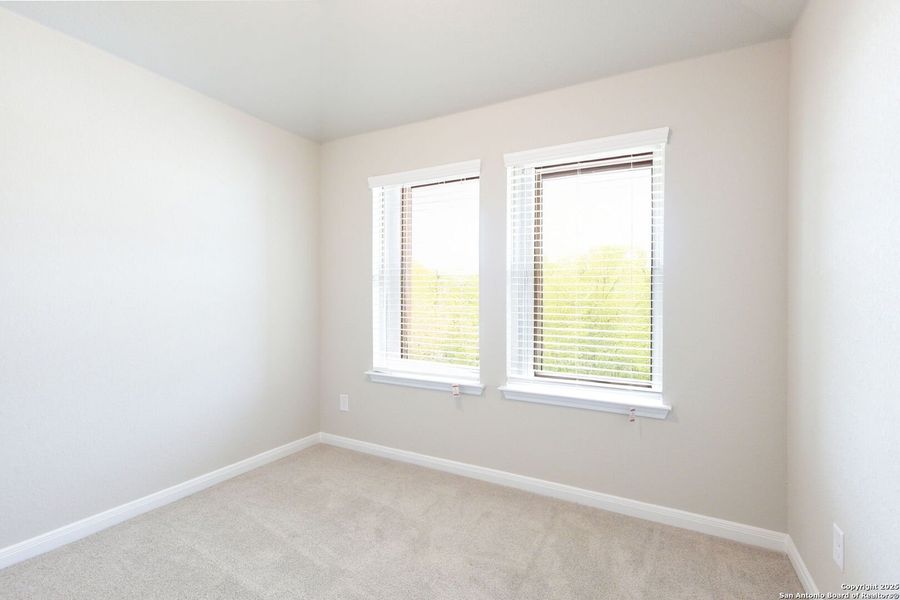 Spacious, unfurnished interior of a new home in Legendary Trails - Premier Series, Cibolo (Image 15). Spacious, unfurnished interior of a new home in Legendary Trails - Premier Series, Cibolo (Image 15).