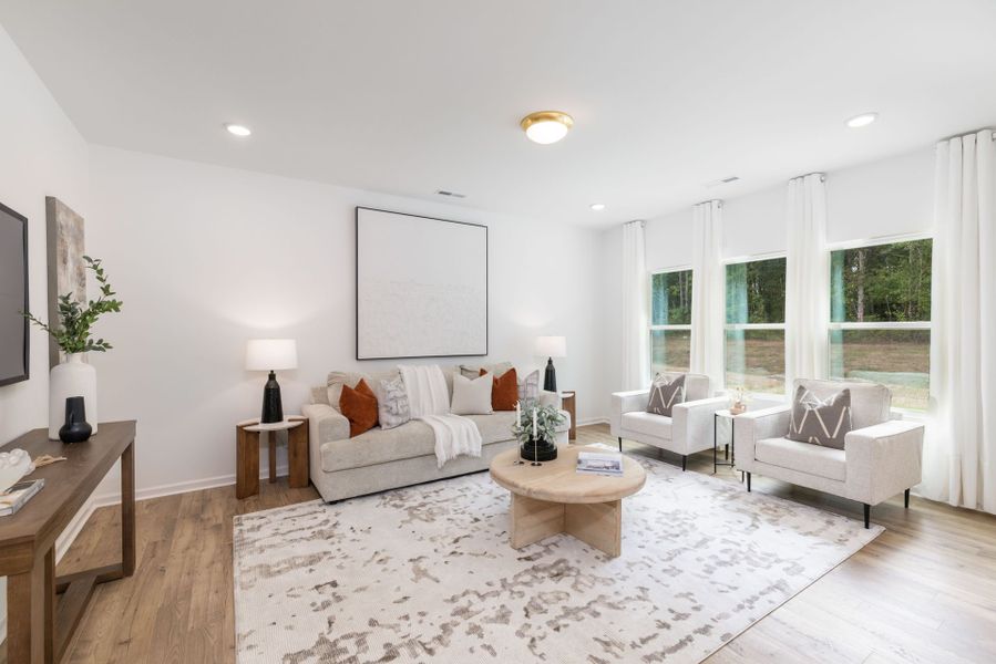 Furnished interior view inside a new home in Nathans Ridge, Lillington (Image 9).