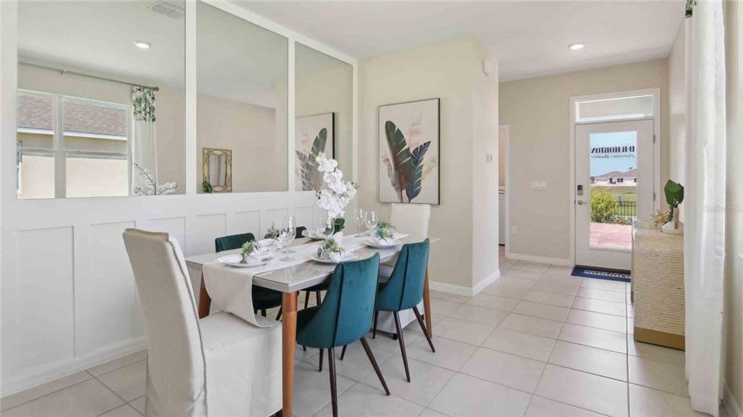 Furnished interior view inside a new home in Twisted Oaks, Wildwood (Image 8).