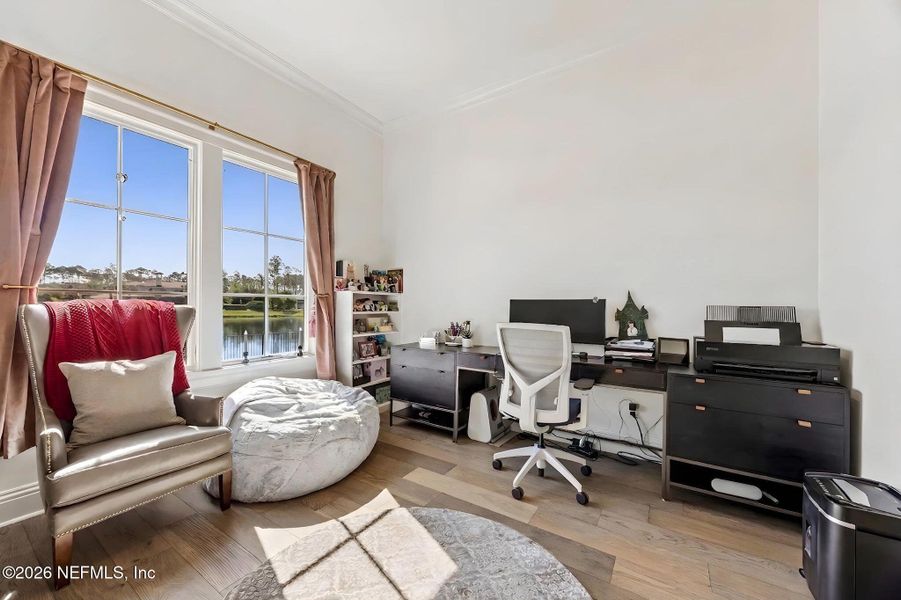 Furnished interior view inside a new home in , Jacksonville (Image 45).