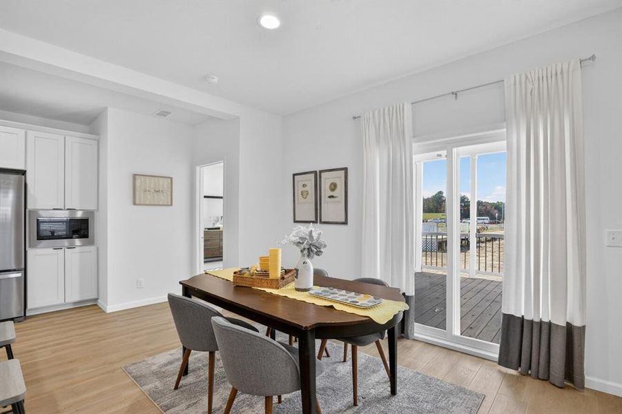 Furnished interior view inside a new home in , Moody (Image 11).